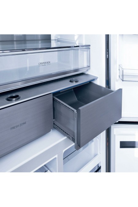 Холодильник Centek CT-1746 NF Beige Glass (бежевое стекло) 6