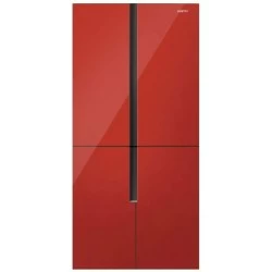 Холодильник CENTEK CT-1750 (Side-by-Side) (красный)