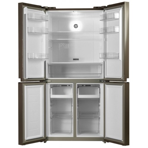 Холодильник CENTEK CT-1756 NF (Side-by-Side) (бежевое стекло) 3