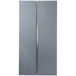 Холодильник Centek CT-4200 Gray Stone (Side-by-Side) (серый камень)