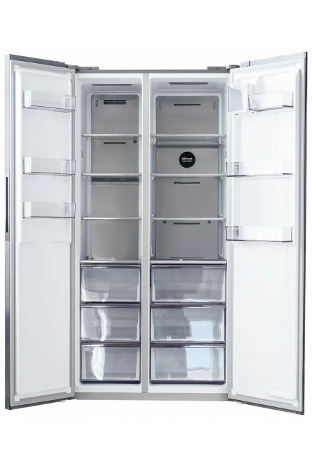 Холодильник Centek CT-4200 Gray Stone (Side-by-Side) (серый камень) 1