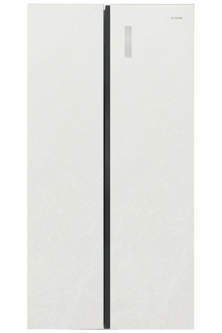 Холодильник Centek CT-4200 White Stone (Side-by-Side) (белый камень) 