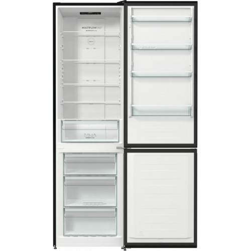 Холодильник Gorenje NRK 6202EBXL4 (черный) 7