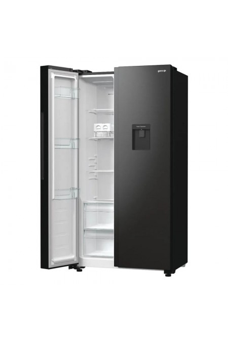 Холодильник Gorenje NRR9185EABXLWD (Side-by-Side) (черный) 3