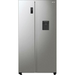 Холодильник Gorenje NRR9185EAXLWD (Side-by-Side) (серебристый)