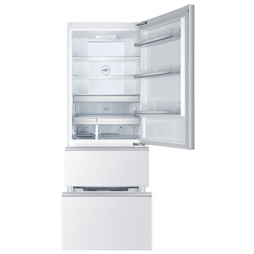 Холодильник Haier A3FE742CGWJRU (белое стекло) 8