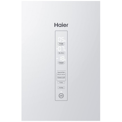 Холодильник Haier A3FE742CGWJRU (белое стекло) 9