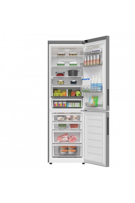 Холодильник Haier C4F619CFMMPU1 (серебиристый) 8