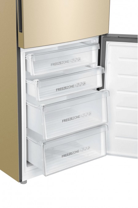 Холодильник Haier C4F640CGGU1 (золотистый) 5