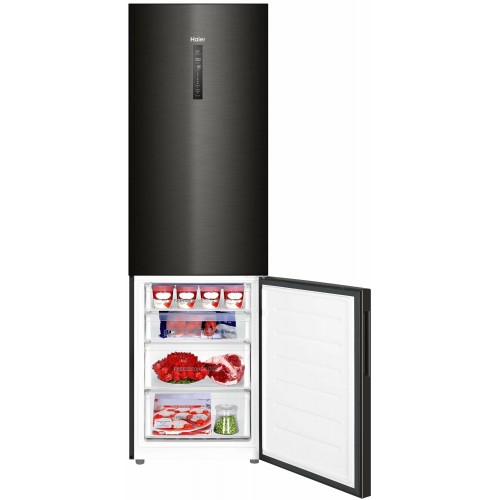Холодильник Haier C4F740CBXGU1 (черный/нержавеющая сталь) 6