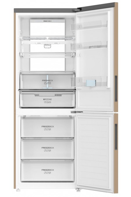 Холодильник Haier C4F744CGGU1 (золотистый) 1