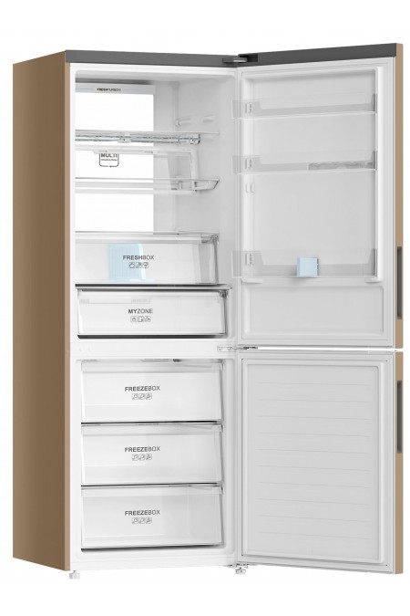 Холодильник Haier C4F744CGGU1 (золотистый) 3