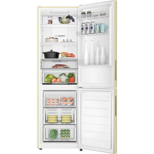 Холодильник Haier CEF536CGG (бежевый) 3