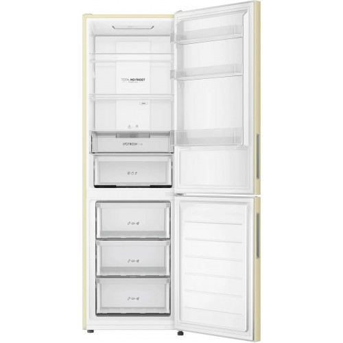 Холодильник Haier CEF536CGG (бежевый) 6