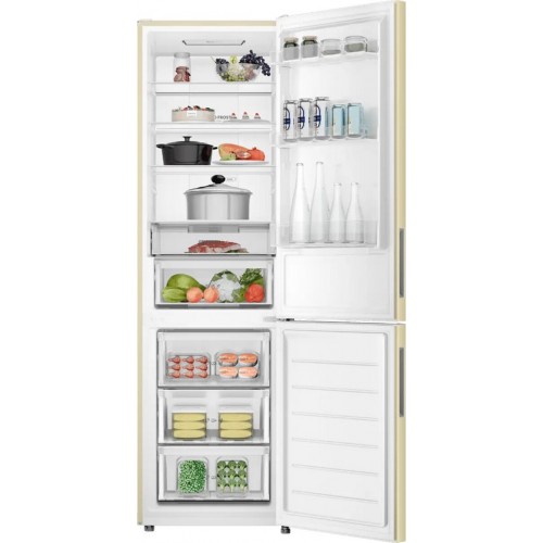 Холодильник Haier CEF538CCG (бежевый) 2