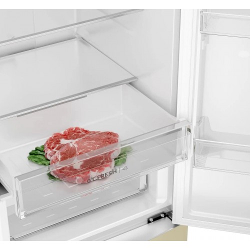 Холодильник Haier CEF538CCG (бежевый) 8