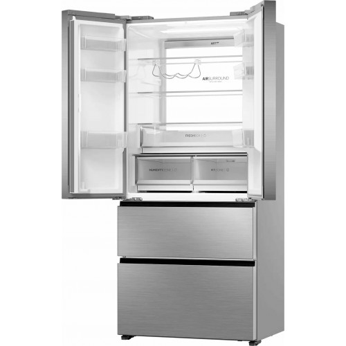 Холодильник Haier HB16FRSAAAERU (Side-by-Side) (нержавеющая сталь) 1