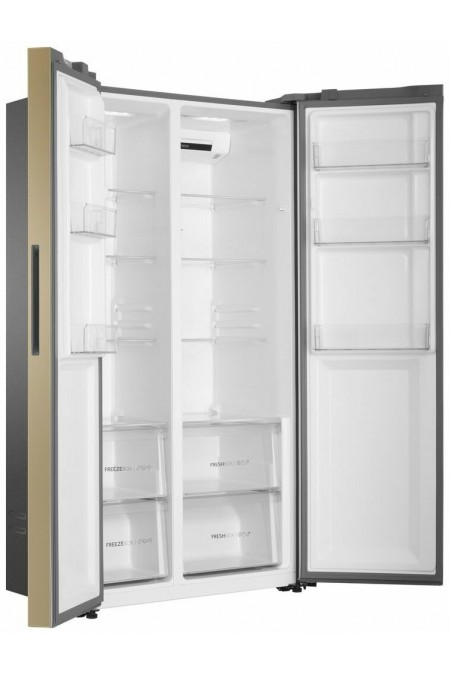 Холодильник Haier HRF-541DG7RU (Side-by-Side) (золотой) 2