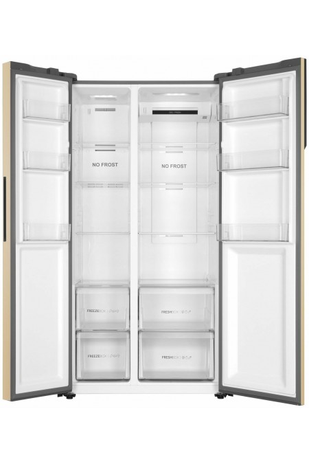 Холодильник Haier HRF-541DG7RU (Side-by-Side) (золотой) 3