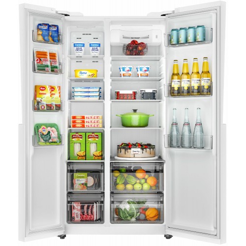 Холодильник Haier HRF-918DW (Side-by-side) (белый) 1
