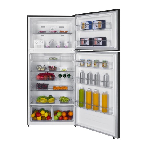 Холодильник Hiberg i-RFT 750G B (черное стекло) 1