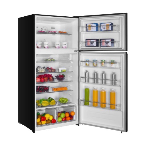 Холодильник Hiberg i-RFT 750G B (черное стекло) 2