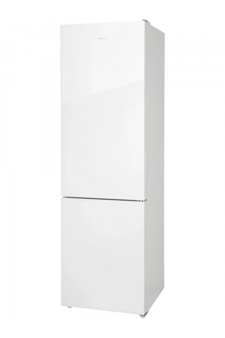 Холодильник Hiberg RFC-400DX NFGW Inverter (белое мерцающее стекло) 1