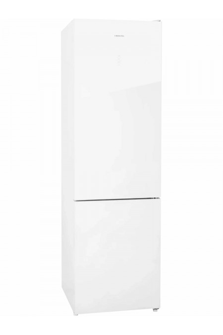 Холодильник Hiberg RFC-400DX NFGW Inverter (белое мерцающее стекло) 2