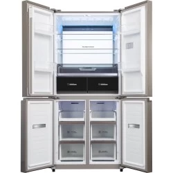 Холодильник HIBERG RFQ-590G GT inverter (Side-by-Side) (серый)