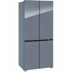 Холодильник Hiberg RFQ-600DX NFGС Inverter (Side-by-Side) (серебристый)