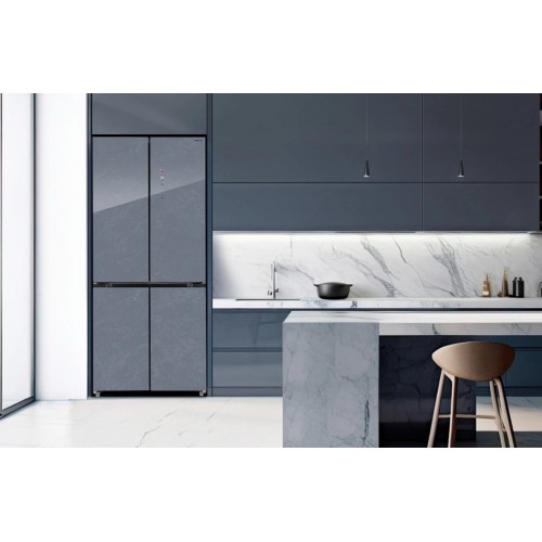 Холодильник HIBERG RFQ-600DX NFGС inverter (Side-by-Side) (серебристый) 6