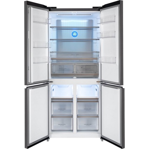 Холодильник HIBERG RFQ-600DX NFGС inverter (Side-by-Side) (серебристый) 7