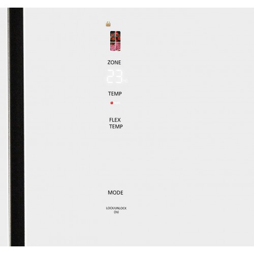 Холодильник HIBERG RFQ-600DX NFGW inverter (Side-by-Side) (белый) 4