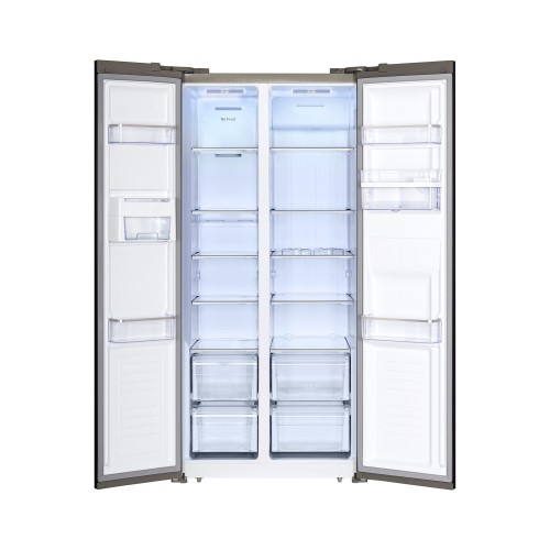 Холодильник Hiberg RFS-484DX NFXd inverter (Side-by-Side) (темная нержавеющая сталь) 6