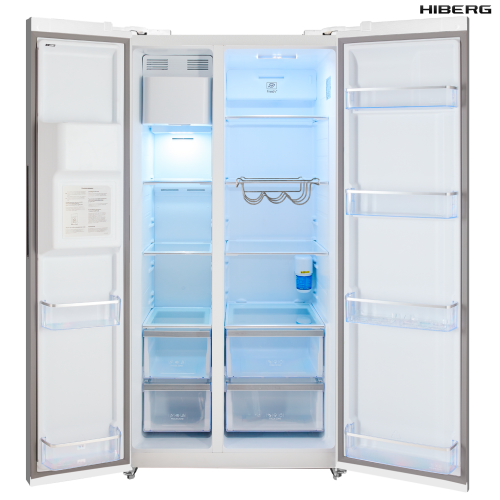 Холодильник HIBERG RFS-650 DX NFB inverter (Side-by-Side) (черный) 2