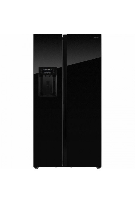 Холодильник Hiberg RFS-650DX NFGB (Side-by-Side) (черный) 