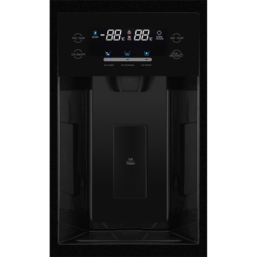 Холодильник HIBERG RFS-650DX NFGB (Side-by-Side) (черный) 8