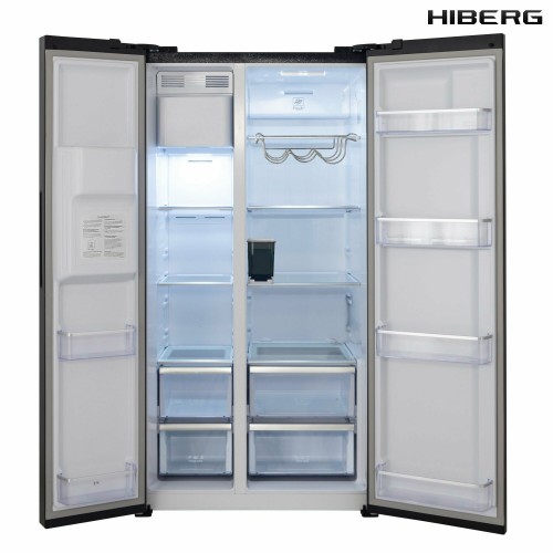 Холодильник Hiberg RFS-655DX NFB Inverter (Side-by-Side) (графитовый) 4