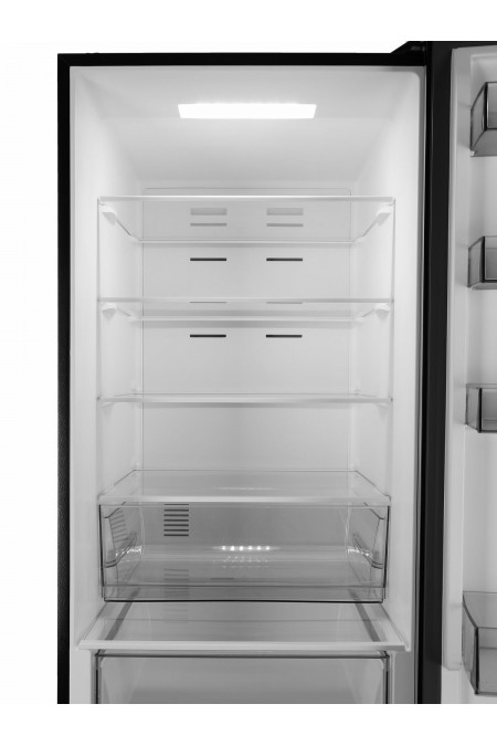 Холодильник Hyundai CC50073F (черное стекло) 2