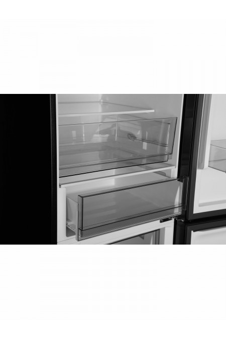 Холодильник Hyundai CC50073F (черное стекло) 4