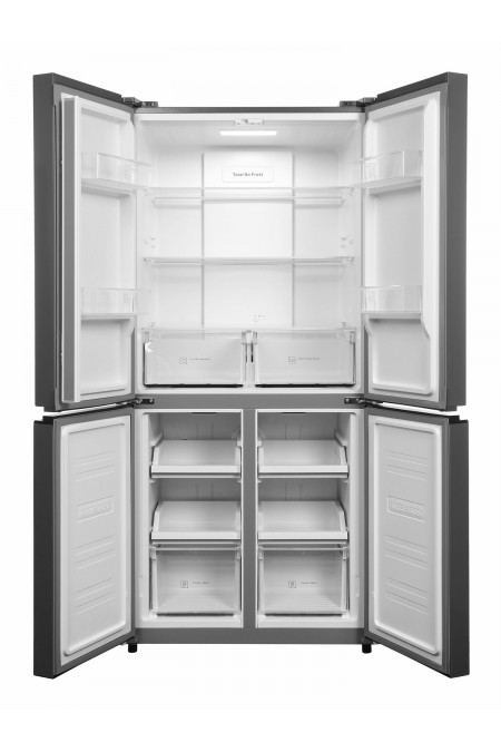 Холодильник Hyundai CM45083F (Side-by-Side) (черное стекло) 1