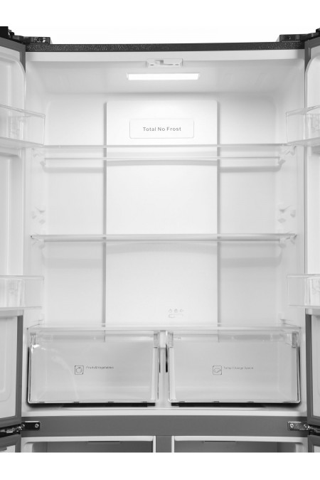 Холодильник Hyundai CM45083F (Side-by-Side) (нержавеющая сталь) 2