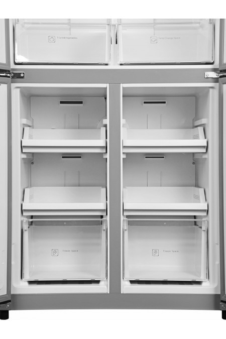 Холодильник Hyundai CM45083F (Side-by-Side) (нержавеющая сталь) 3