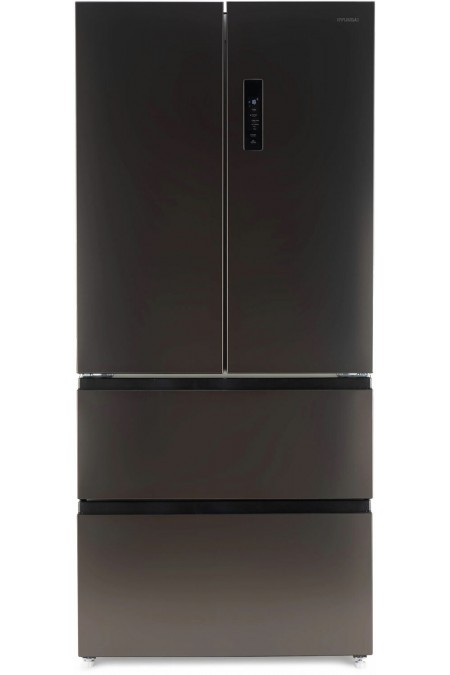 Холодильник Hyundai CM55043F (Side-by-Side) (черная сталь) 