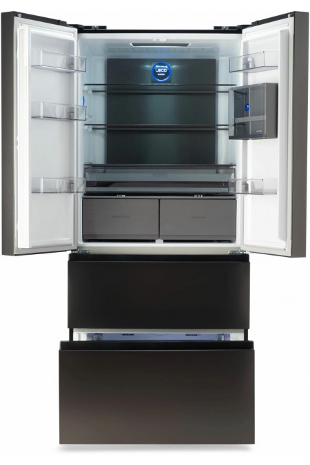 Холодильник Hyundai CM55043F (Side-by-Side) (черная сталь) 1