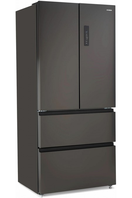 Холодильник Hyundai CM55043F (Side-by-Side) (черная сталь) 2