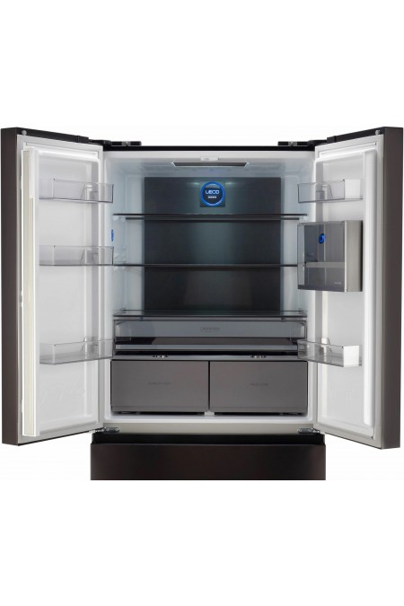 Холодильник Hyundai CM55043F (Side-by-Side) (черная сталь) 4