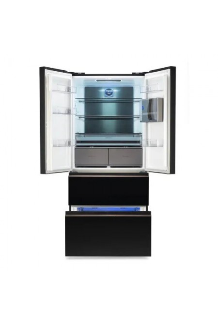 Холодильник Hyundai CM55043F (Side-by-Side) (черное стекло) 