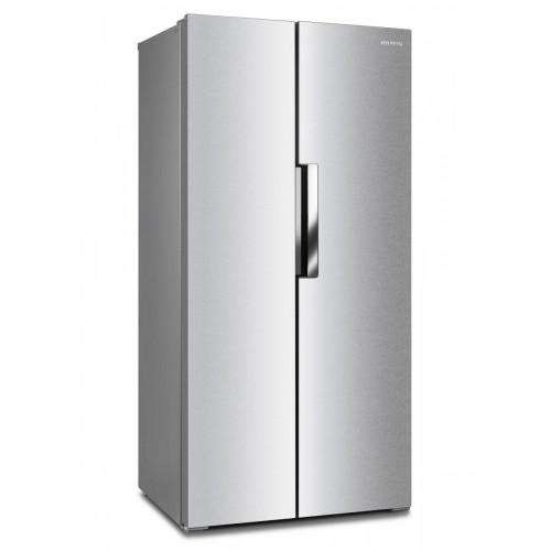 Холодильник Hyundai CS4502F (Side-by-Side) (нержавеющая сталь) 1