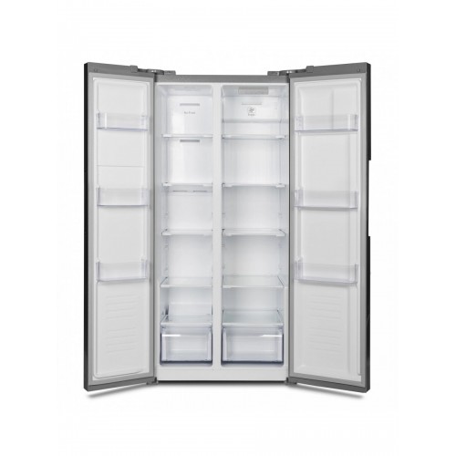 Холодильник Hyundai CS4502F (Side-by-Side) (нержавеющая сталь) 2